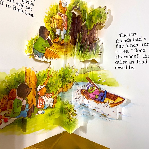 THE WIND IN THE WILLOWS POP-UP BOOKS TREASURY COLLECTION OF 4 VINTAGE 1988 - Picture 7 of 16